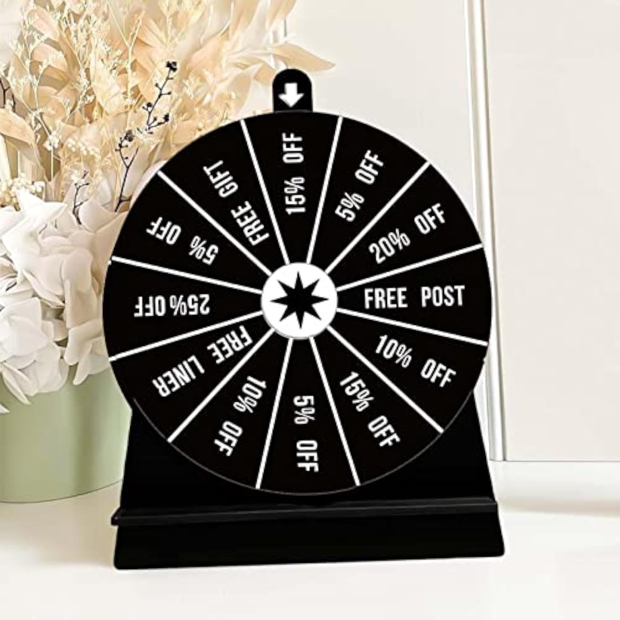 Turntable Drinking Wheel Fortune Game Tabletop